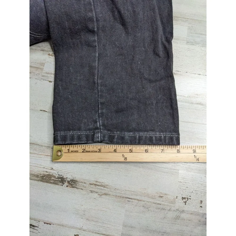 Vintage LEVI'S 550 Jeans 36x36 (35X35) Relaxed Fit  Black Tapered Denim Y2K‎
